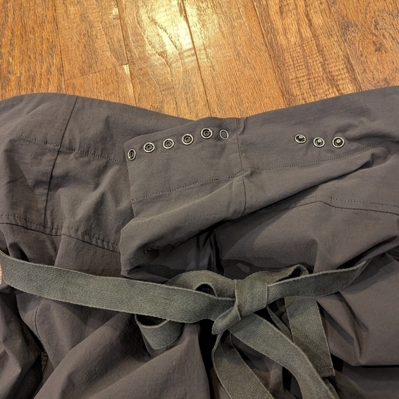 Vintage Y2K TAO Freedom of The Body Wide Leg Boho pants women's Gray size 12 - Picture 8 of 11